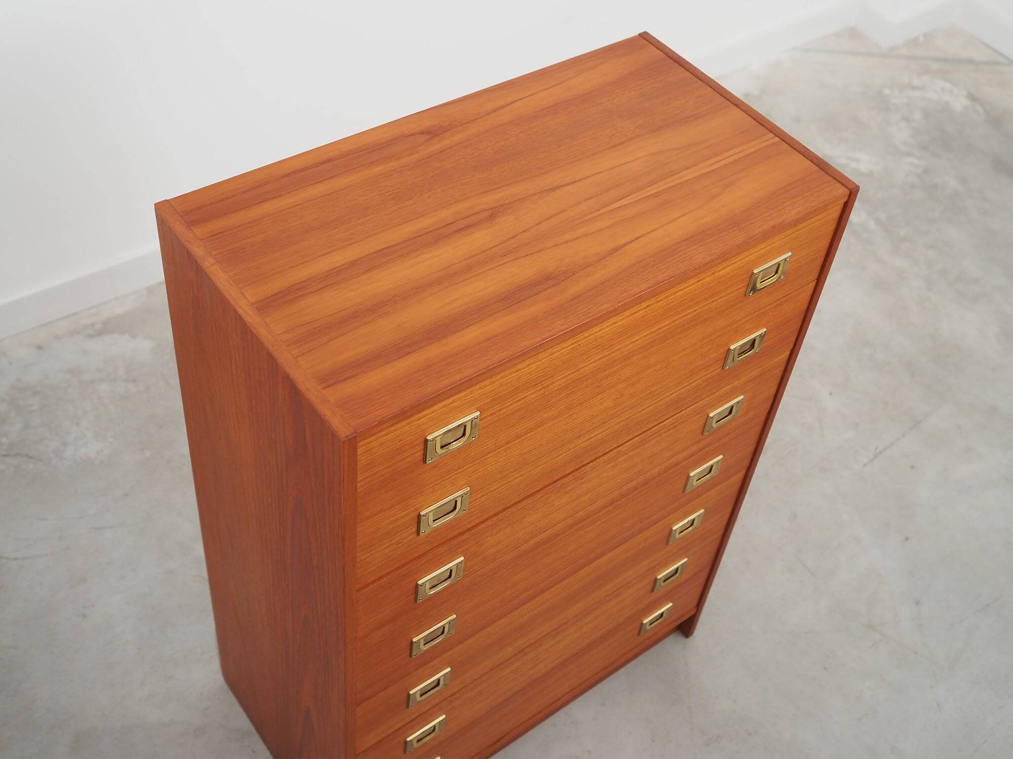Teak chest of drawers, Danish design, 1970s, made in Denmark