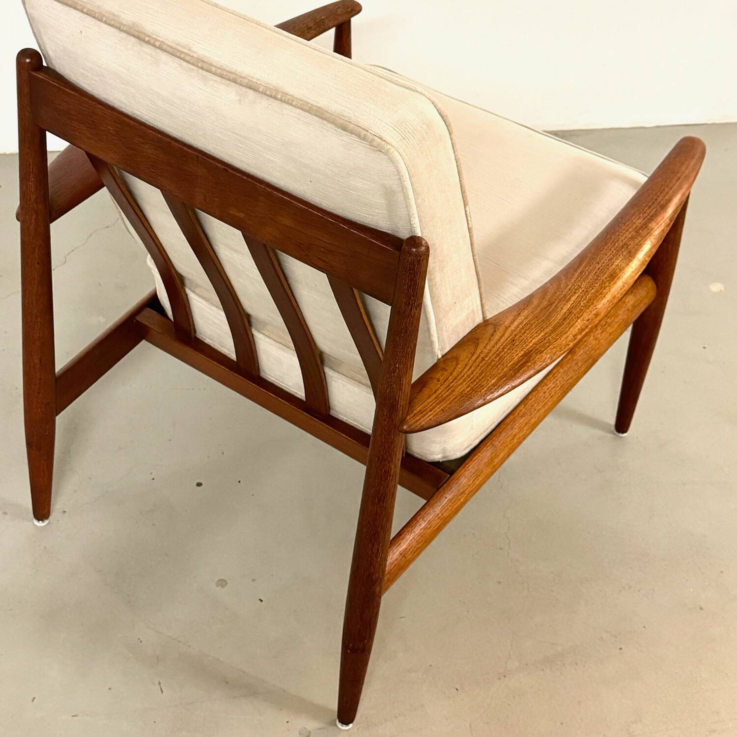 Grete Jalk Easy Chair in Teak 1950s Denmark