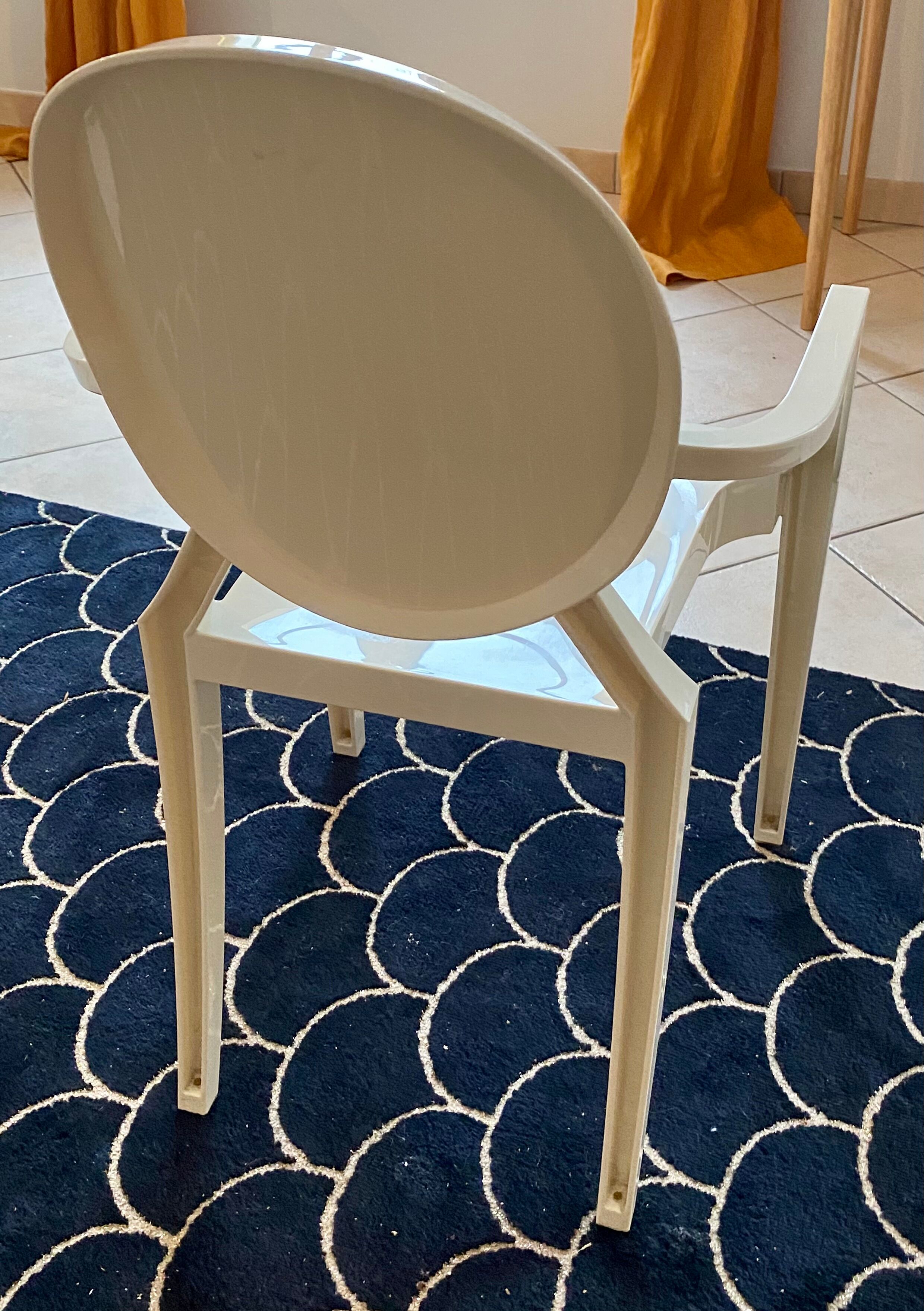 Philippe Starck's Louis Ghost chair for Kartell