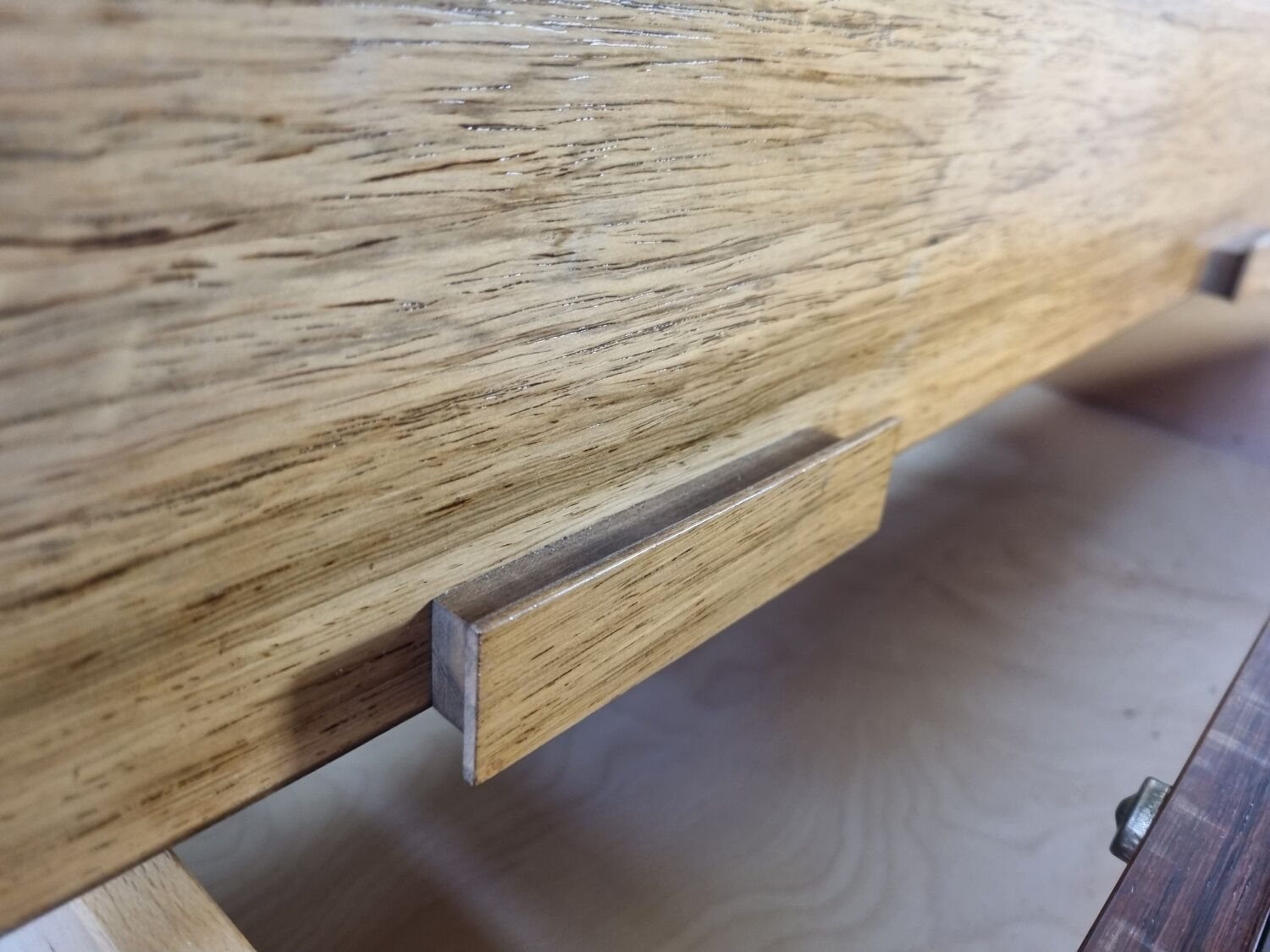 Scandinavian row in rosewood and chrome, 60s