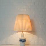 Scandinavian table lamp in Royal Copenhagen earthenware for Fog & Morup, Lampshade Le Klint