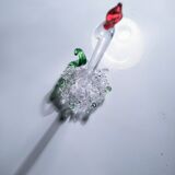 Baguier Murano tricolor ring holder