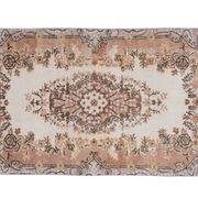 Tapis noué à la main turc vintage 114x207 cm