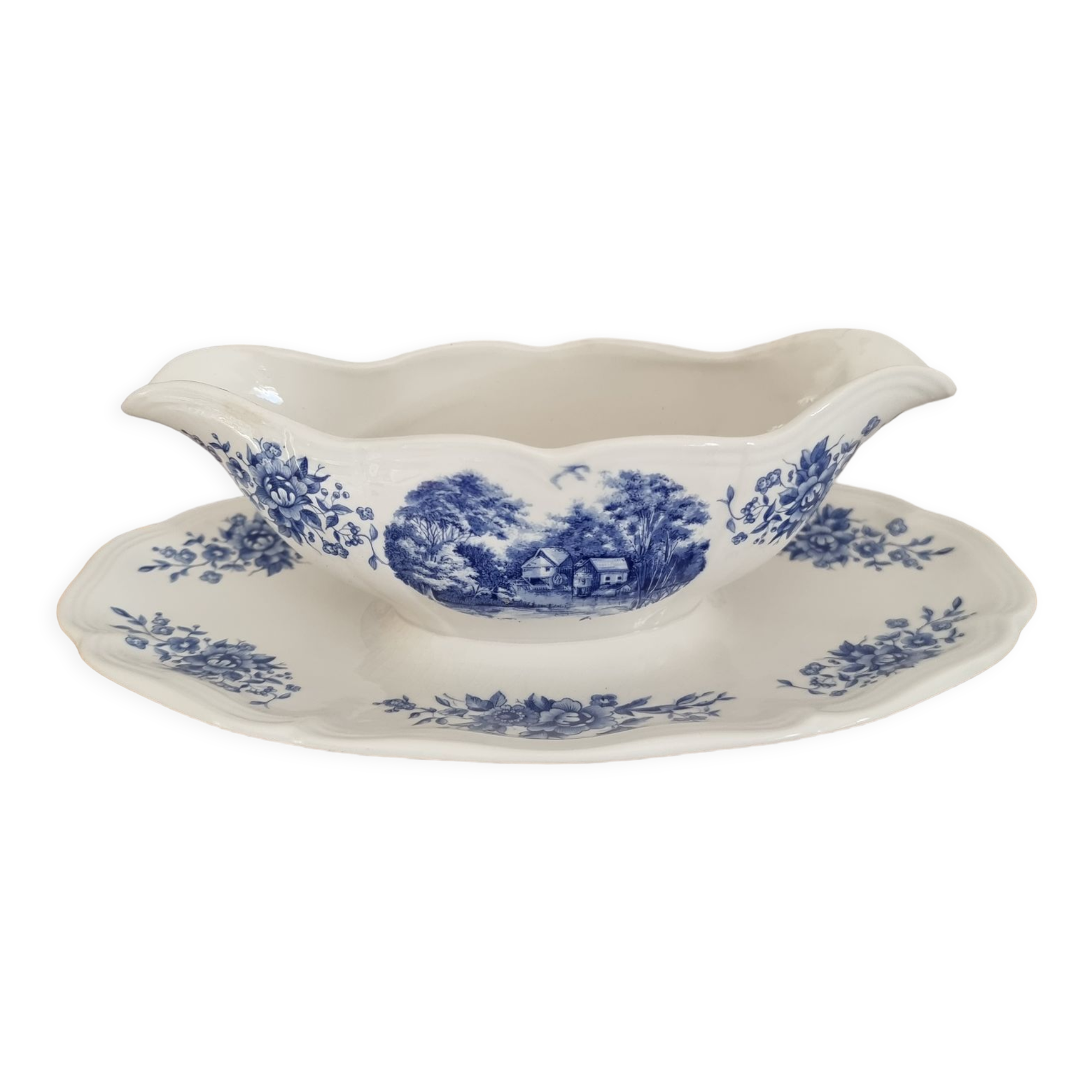 Sauce boat Romantic Sarreguemines