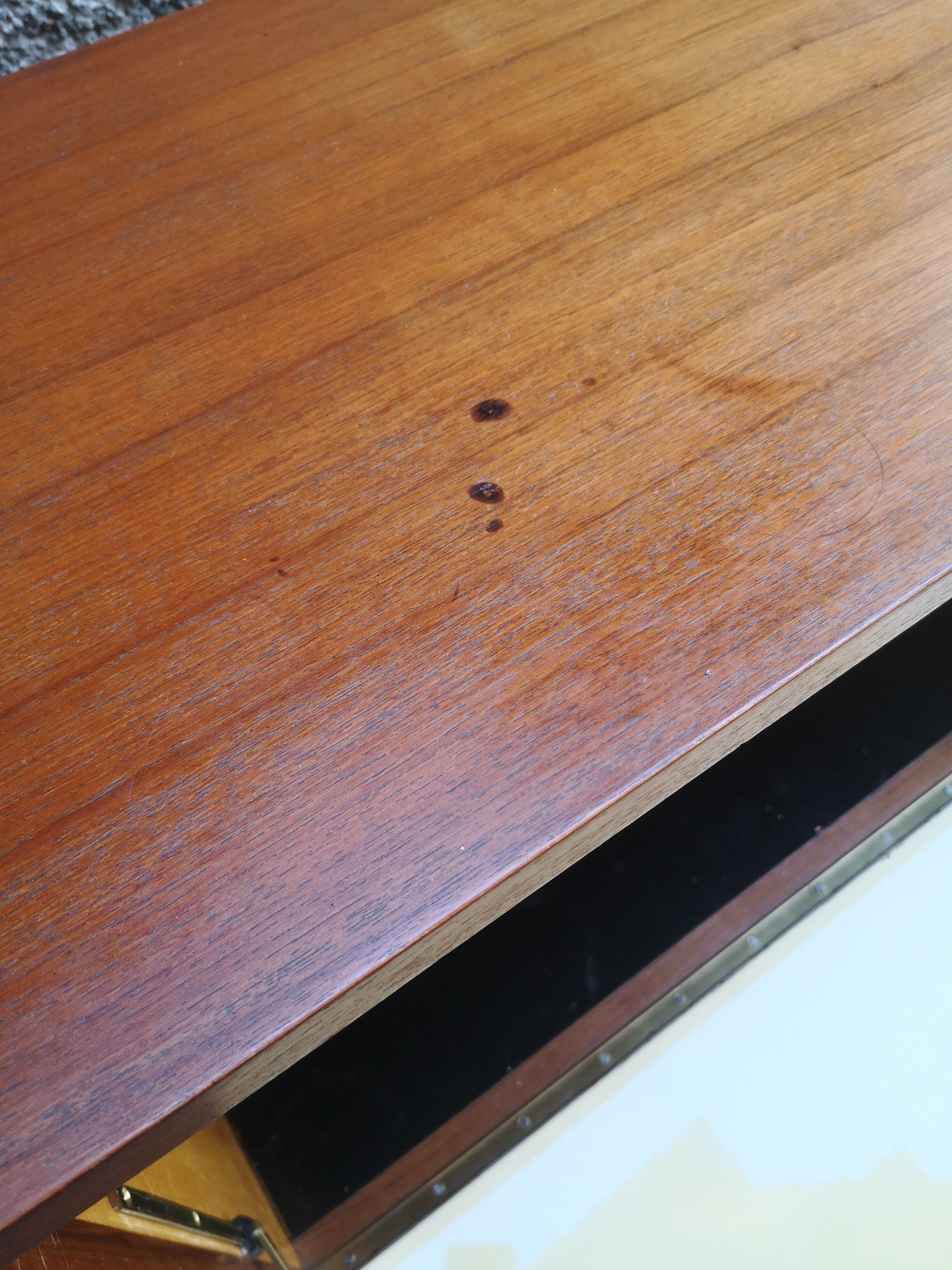 Low buffet, vintage, Scandinavian style in teak