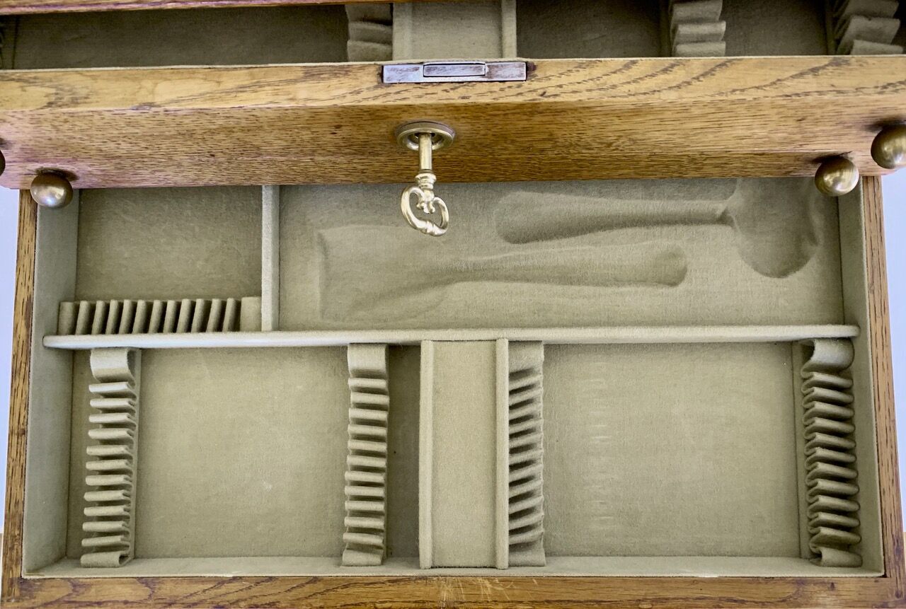 Christofle silver chest