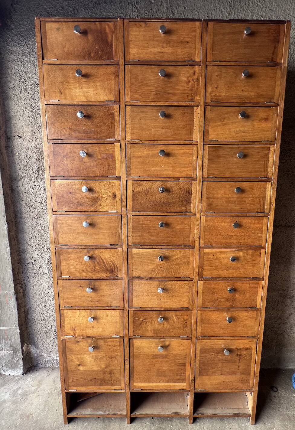 Meuble de Notaire à Clapets (meuble métier vintage)