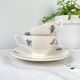 Service à thé vintage en porcelaine fleurie DIGOIN SARREGUEMINES