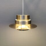Danish hanging lamp in brass colored aluminum