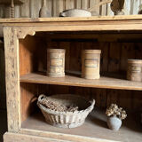 Old solid pine counter