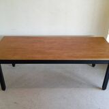 Solid oak farmhouse table 213 cm