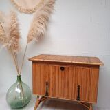 Buffet en bambou  1950