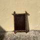 Antique wooden mirror bamboo style