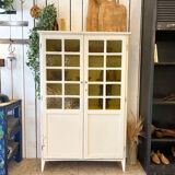 Old glazed bistro cabinet