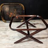 Coffee table with painted sheet metal top Napoleon III