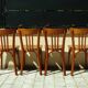 Set of 4 Baumann bistro chairs