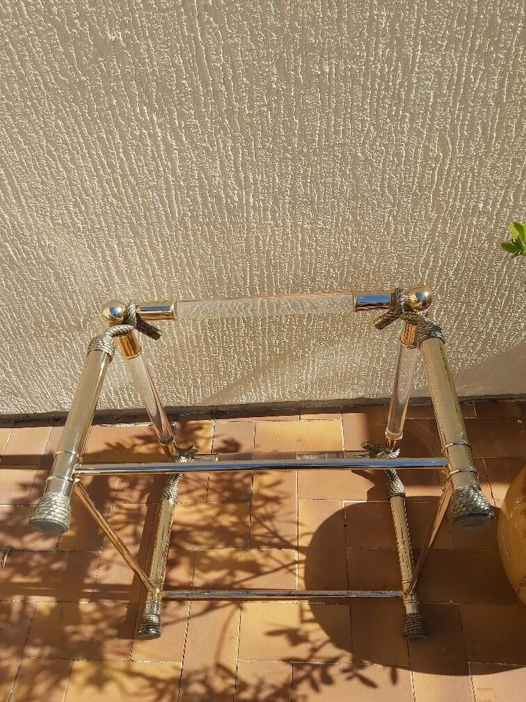 Hollywood Regency coffee table 1970