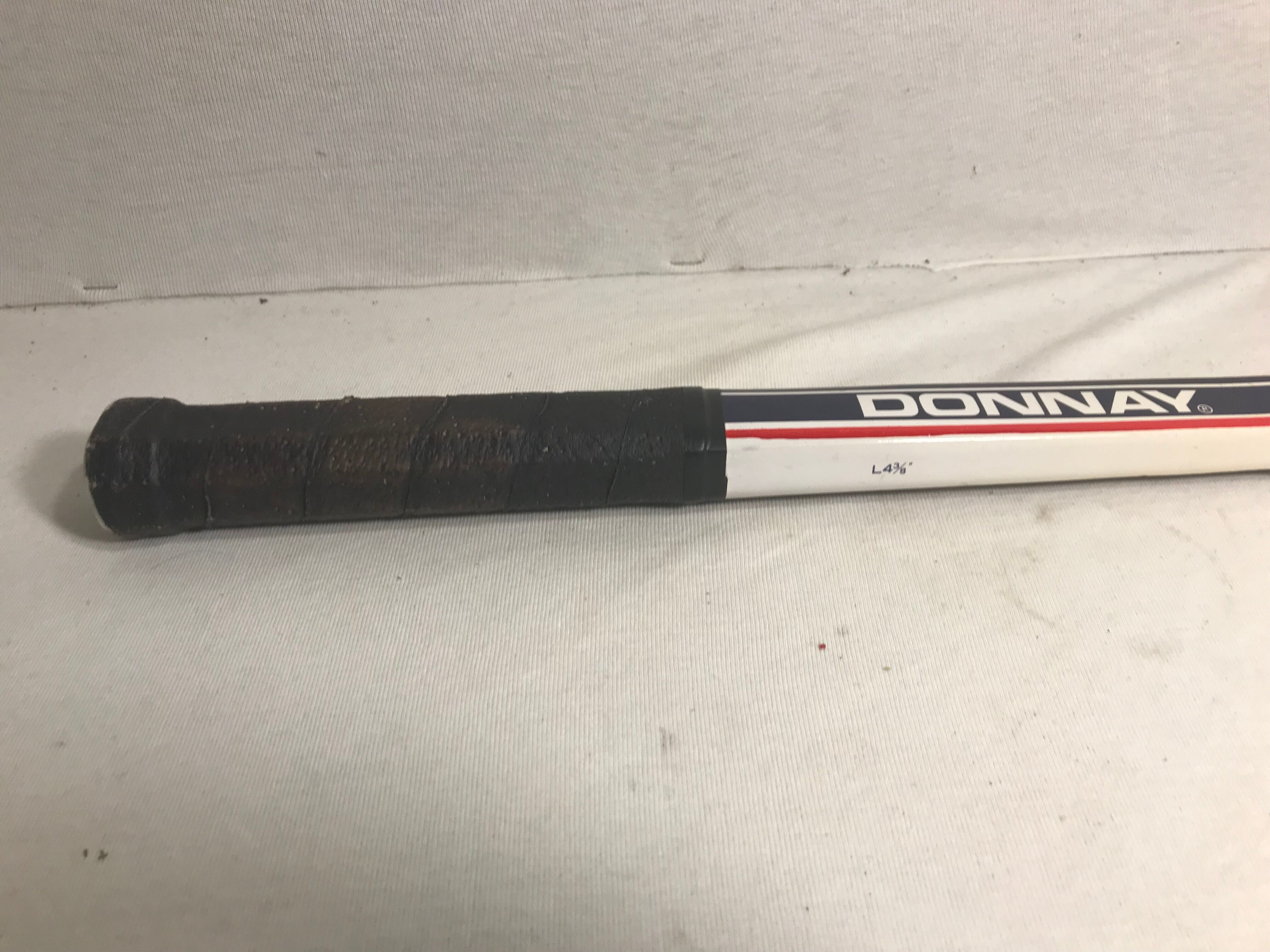 Racquet tennis old donnay glm 680 wood + leather + protection marco vintage