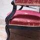 Voltaire armchair with rack and pinion XIX°