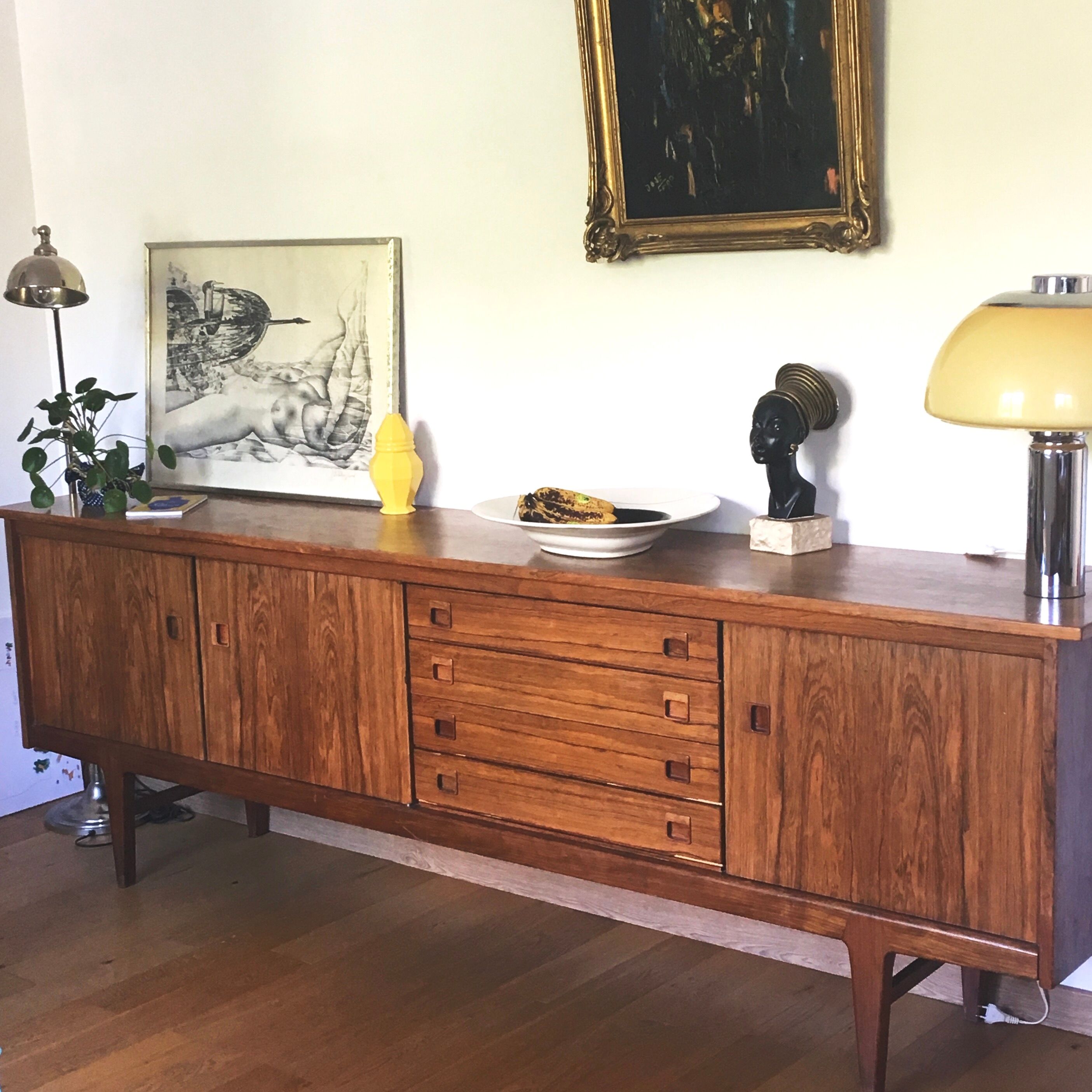 Sideboard teak signed Arno