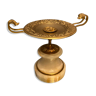 Handle cup in gilded bronze chiseled early nineteenth century on alabaster base