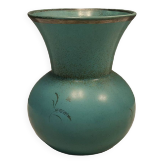 Très beau vase d'Arabie Finlande, Suomi Production 1932-1949 Faience.