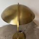 Bauhaus desk lamp in brass by Egon Hillebrand