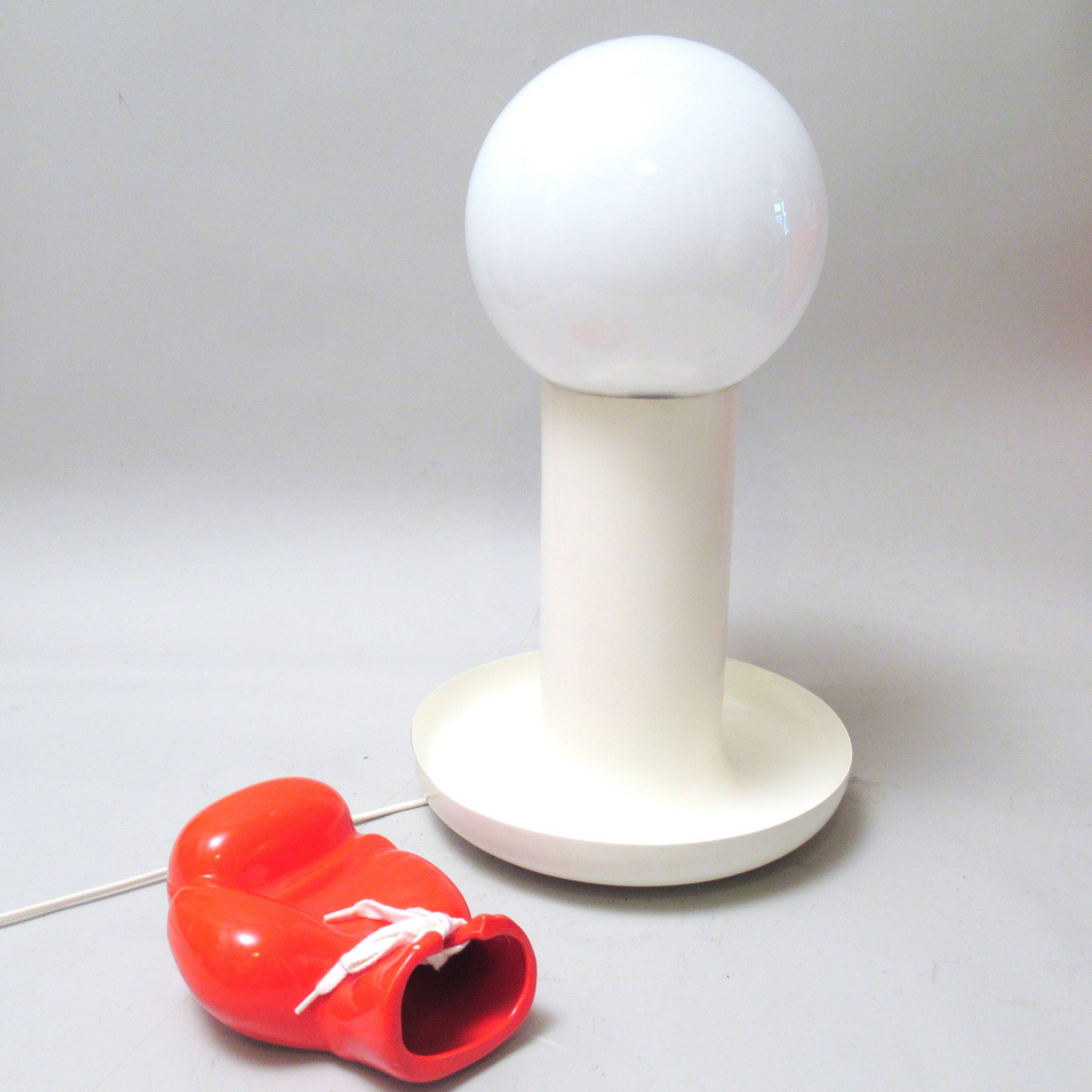 Large Birillo lamp Luigi Massoni Harveiluce Guzzini 1968