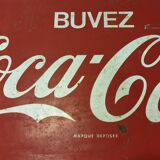 Coca cola advertising plate