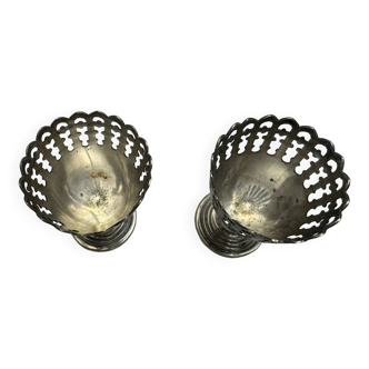 Silver egg cups