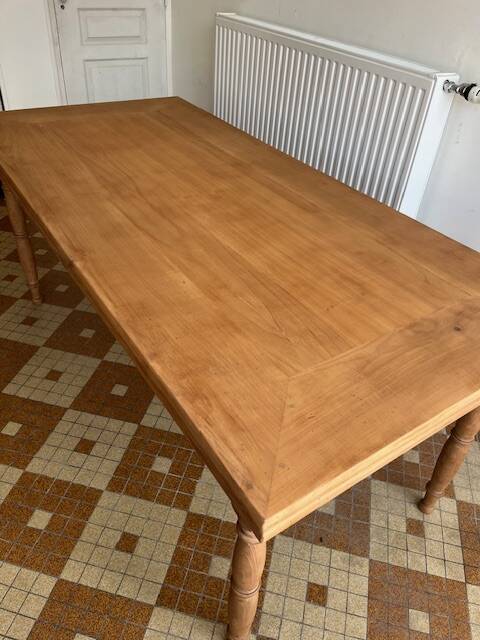 Cherry wood table