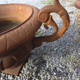 Medici vase with cast iron ears