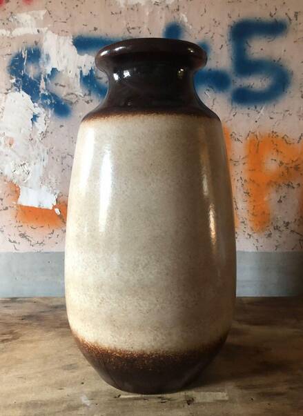 Grand vase céramique West Germany,vase décoratif, vase plancher,pot à fleur