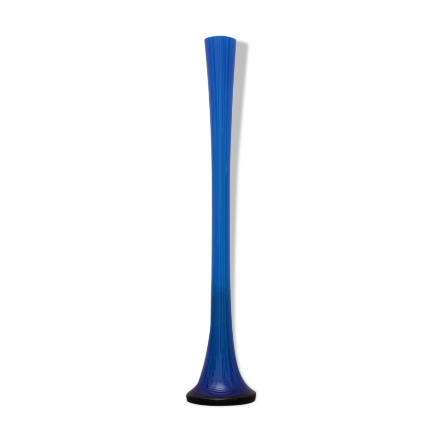 Large blue soliflore vase 70cm