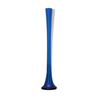 Vase soliflore bleu 70cm