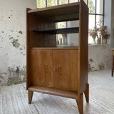 1960s oak storage unit