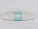 Wilhelm Wagenfeld Bauhaus Turquoise Double Sconce Wall Light, Germany, 1950