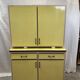 Yellow formica sideboard