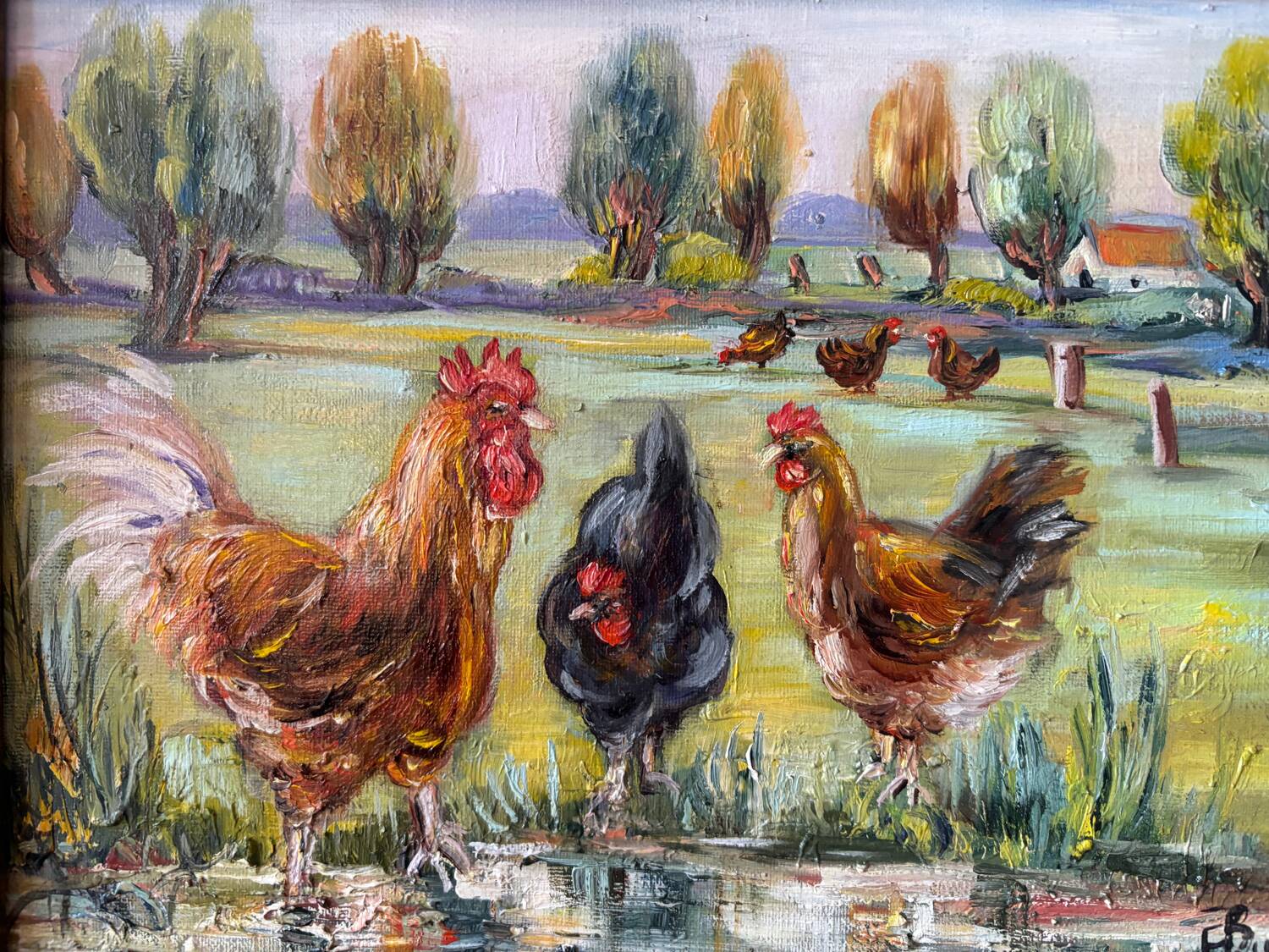 20th century school hens
