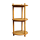 Rattan shelf