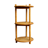 Rattan shelf