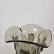 Art Deco glass tulip vase Czechoslovakia