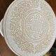 White Elephant Ceramic Stool