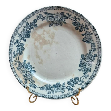 Antique plate Terre de Fer – Guadeloupe Service – Debray Establishments