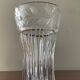 Vase vintage en cristal ciselé