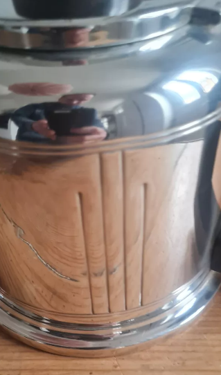 Art Deco teapot in sterling silver