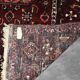 Vintage handwoven Hamadan oriental rug, Middle East, 1960s.