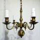 4-light Dutch chandelier