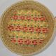 Set Basket natural fiber and raffia / vintage / africa