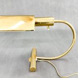 Lampe de bureau vintage en laiton, 1970